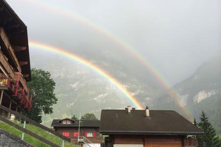 Wetterhorn, Eiger, Jungfrau, Amazing! Apartment Гринделвалд Екстериор снимка