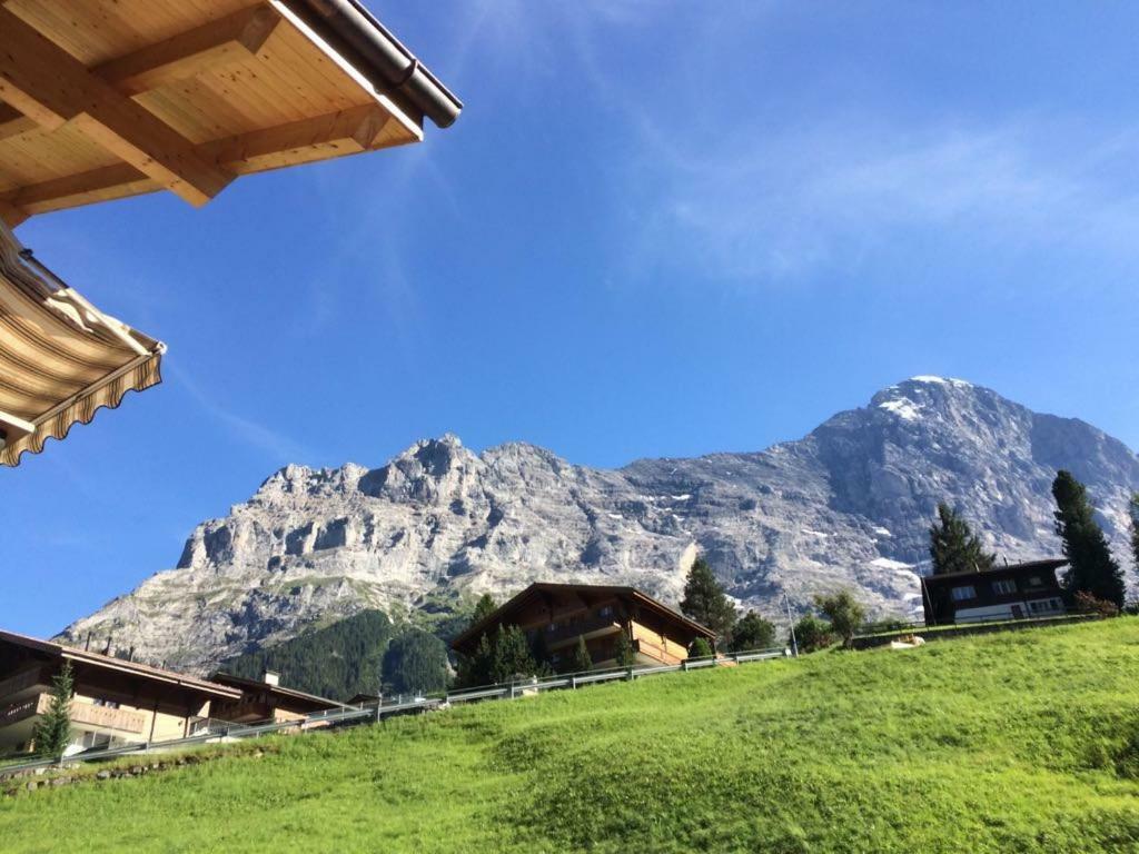 Wetterhorn, Eiger, Jungfrau, Amazing! Apartment Гринделвалд Екстериор снимка