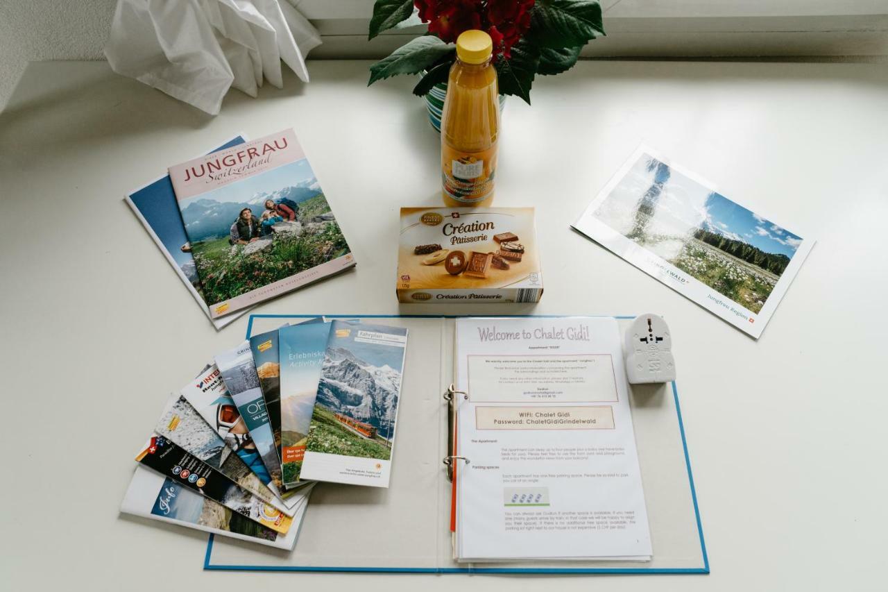 Wetterhorn, Eiger, Jungfrau, Amazing! Apartment Гринделвалд Екстериор снимка